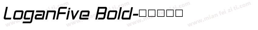LoganFive Bold字体转换